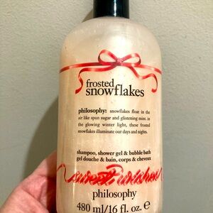 Philosophy Frosted Snowflakes shampoo / shower gel /bubble bath